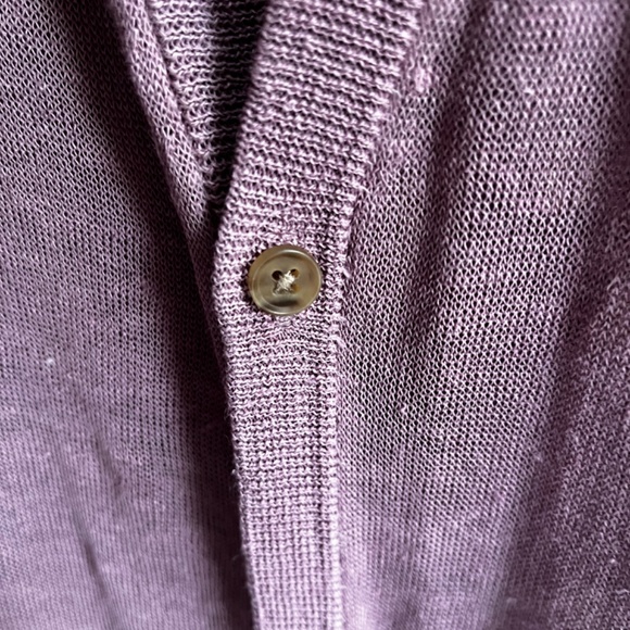 full length violet duster by Maeve at Anthropology. - Picture 3 of 6